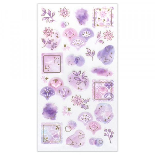 NB Clear Sticker Large Palette - Lilac (1274104) (Pack of 10) | papermindstationery.com