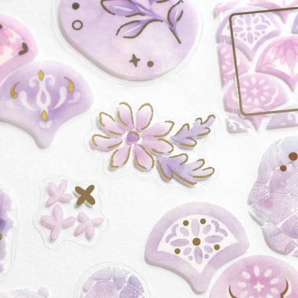 NB Clear Sticker Large Palette - Lilac (1274104) (Pack of 10) | papermindstationery.com