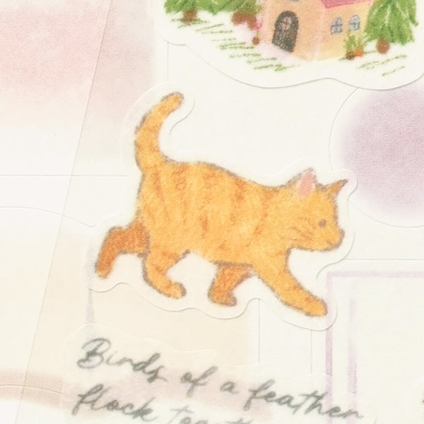 NB Co. Sticker Sheet - Deco Time Duo Cat 1294103