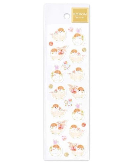 NB UZ Sticker Sparrow (1304108) (Pack of 10) | papermindstationery.com