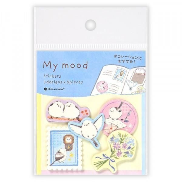 NB Flake Sticker My Mood - Blue (1344101) (Pack of 5) | papermindstationery.com