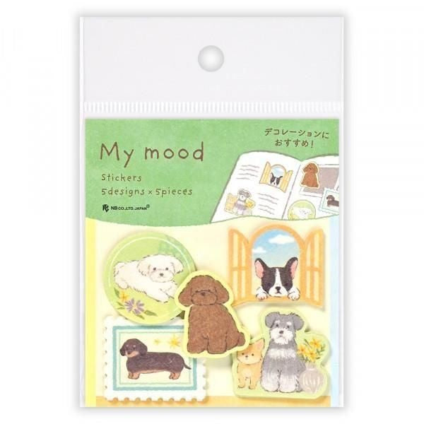 NB Flake Sticker My Mood - Green (1344104) (Pack of 5) | papermindstationery.com