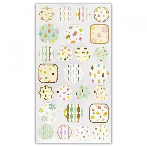 NB Japanese-style Sticker Large WANOWA - Sugar Flower (1354127) (Pack of 10) | papermindstationery.com