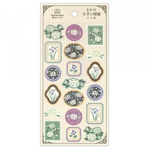NB Japanese-style Sticker Large WANOWA - Flower Temari Ball (1354144) (Pack of 10) | papermindstationery.com