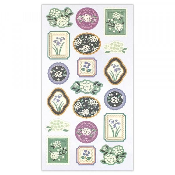 NB Japanese-style Sticker Large WANOWA - Flower Temari Ball (1354144) (Pack of 10) | papermindstationery.com