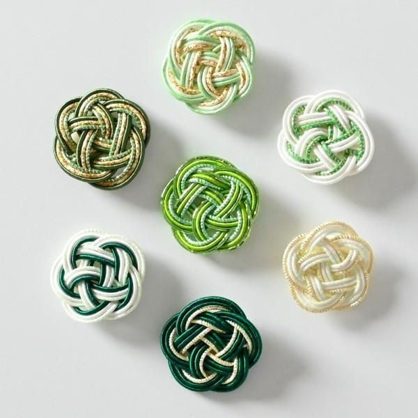 NB Mizuhiki Sticker WANOWA - Hanamoegi (Spring Green) (1354152) (Pack of 3) | papermindstationery.com