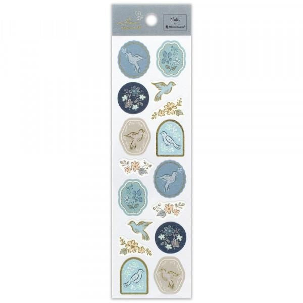 NB Sticker Utatane - Birdsong (1484104) (Pack of 10) | papermindstationery.com