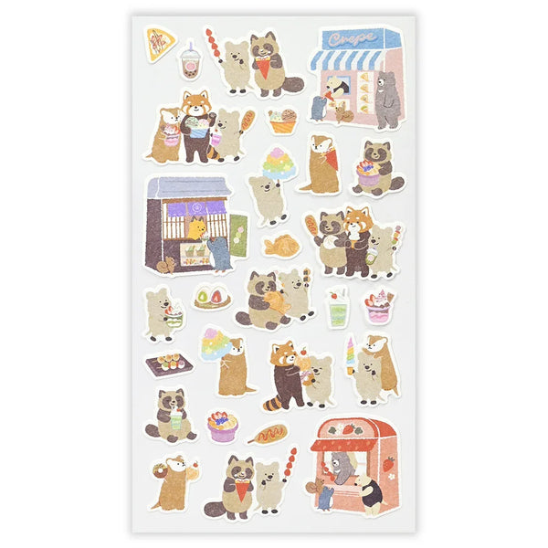 NB Sticker Large Yamanoha Neighborhood - Food Tour (1794104) (Pack of 10) | papermindstationery.com