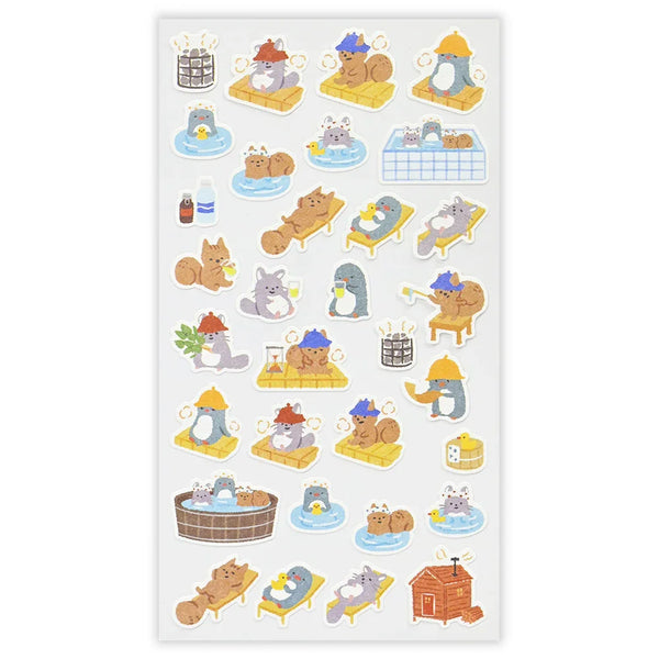 NB Sticker Large Yamanoha Neighborhood - Sauna (1794106) (Pack of 10) | papermindstationery.com