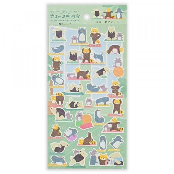 NB Sticker Large Yamanoha Neighborhood - Yoga (1794107) (Pack of 10) | papermindstationery.com