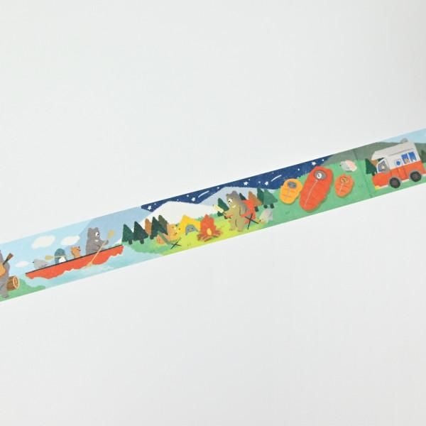 NB 20mm Masking Tape Camping (1795201) (Pack of 5) | papermindstationery.com