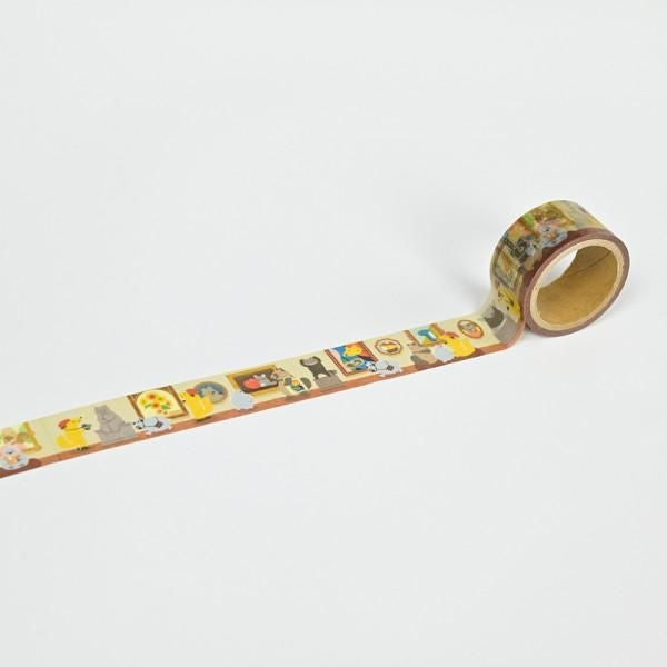 NB 20mm Masking Tape Museum Tour (1795203) (Pack of 5) | papermindstationery.com