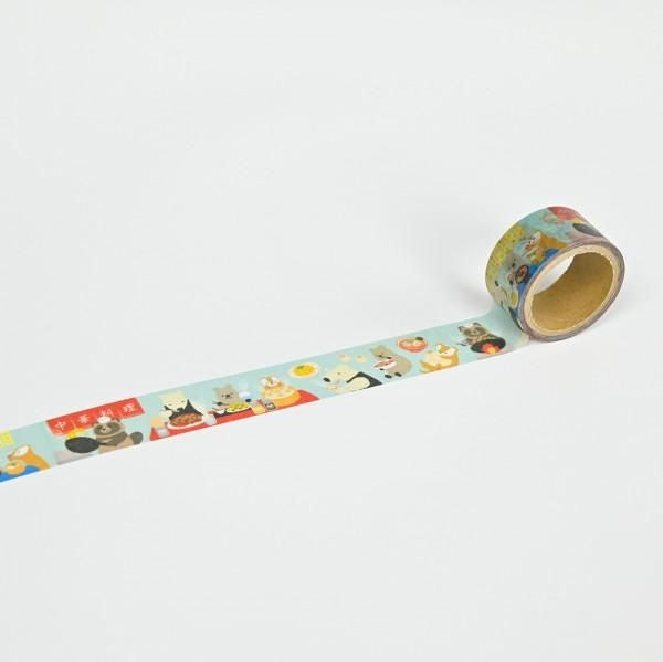 NB 20mm Masking Tape Town Chinese (1795205) (Pack of 5) | papermindstationery.com