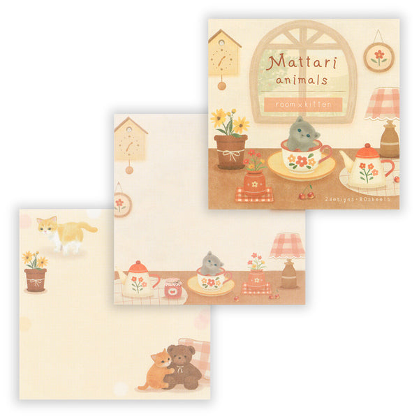 NB Co. Memo Pad -  Cat x Holiday Home 2312202