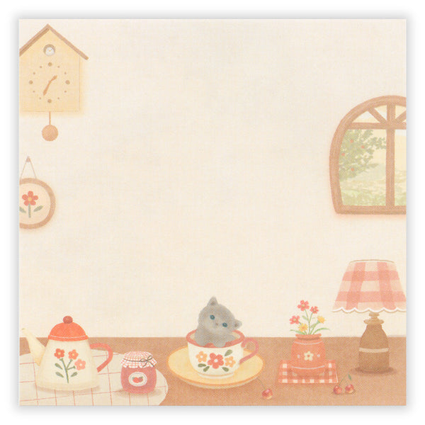 NB Co. Memo Pad -  Cat x Holiday Home 2312202