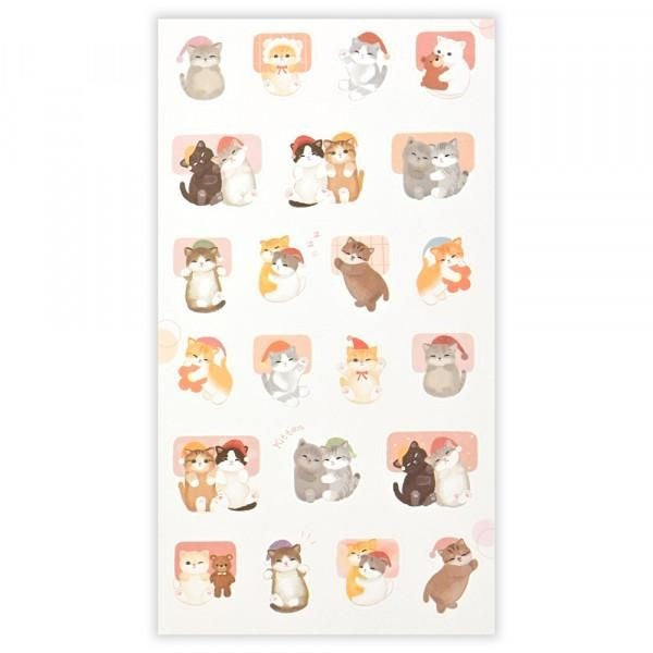 NB Sticker Large Mattari Night - Kitten (2314106) (Pack of 10) | papermindstationery.com