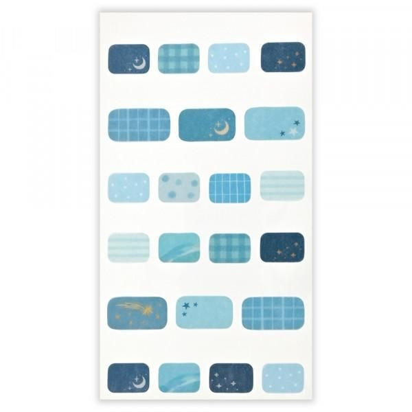 NB Sticker Large Mattari Night - Penguin (2314108) (Pack of 10) | papermindstationery.com