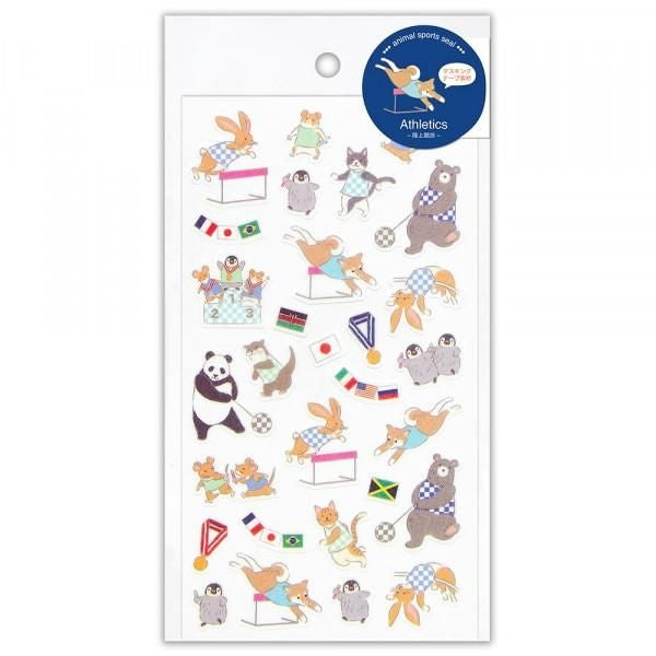 NB Sports Sticker Large Track & Field (2354101) (Pack of 10) | papermindstationery.com