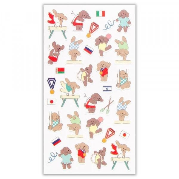 NB Sports Sticker Large Gymnastics (2354103) (Pack of 10) | papermindstationery.com