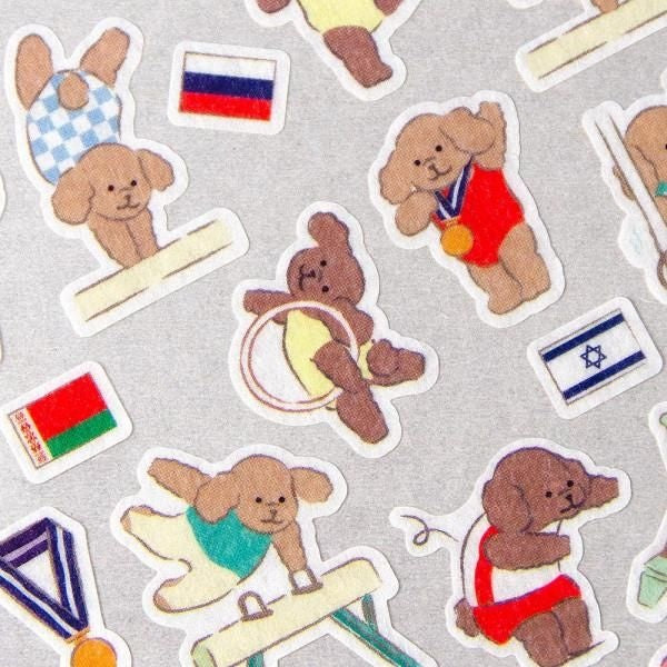NB Sports Sticker Large Gymnastics (2354103) (Pack of 10) | papermindstationery.com