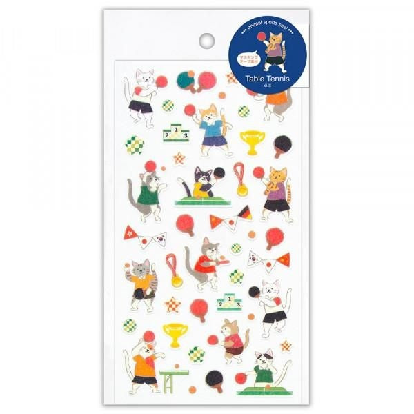NB Sports Sticker Large Table Tennis (2354106) (Pack of 10) | papermindstationery.com