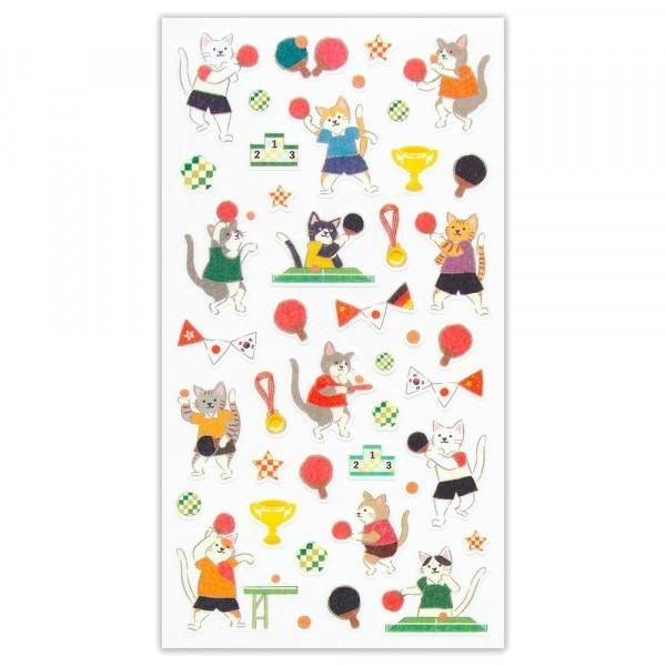 NB Sports Sticker Large Table Tennis (2354106) (Pack of 10) | papermindstationery.com