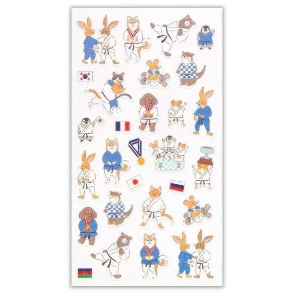 NB Sports Sticker Large Judo (2354107) (Pack of 10) | papermindstationery.com