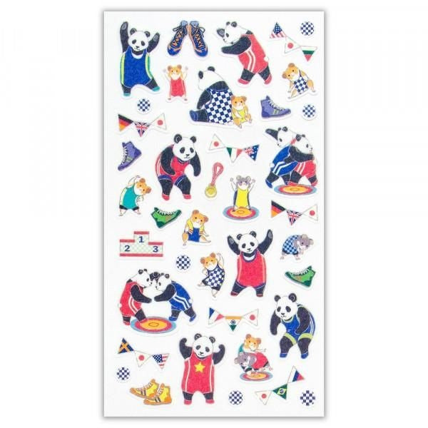 NB Sports Sticker Large Wrestling (2354111) (Pack of 10) | papermindstationery.com
