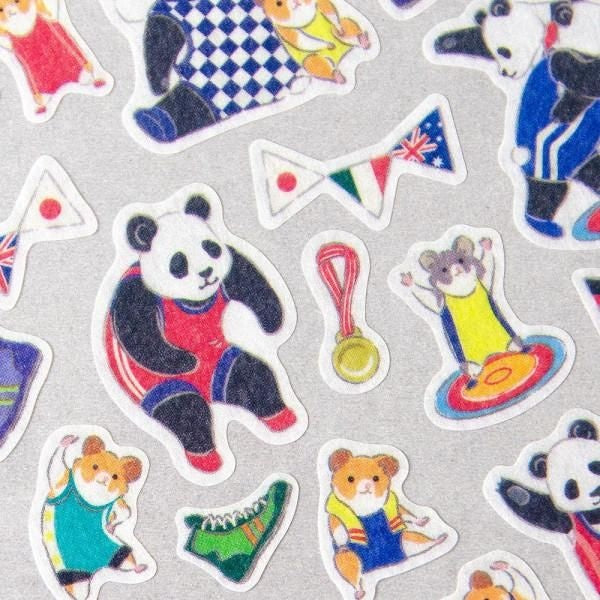 NB Sports Sticker Large Wrestling (2354111) (Pack of 10) | papermindstationery.com