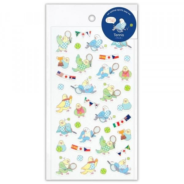 NB Sports Sticker Large Tennis (2354112) (Pack of 10) | papermindstationery.com