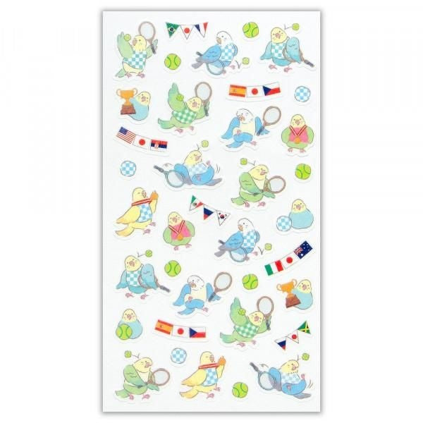 NB Sports Sticker Large Tennis (2354112) (Pack of 10) | papermindstationery.com