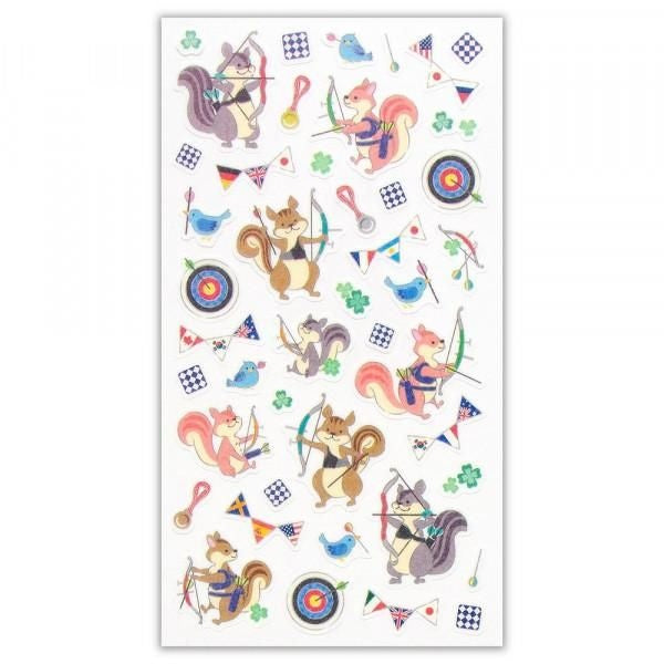NB Sports Sticker Large Archery (2354118) (Pack of 10) | papermindstationery.com