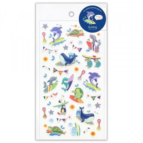 NB Sports Sticker Large Surfing (2354120) (Pack of 10) | papermindstationery.com