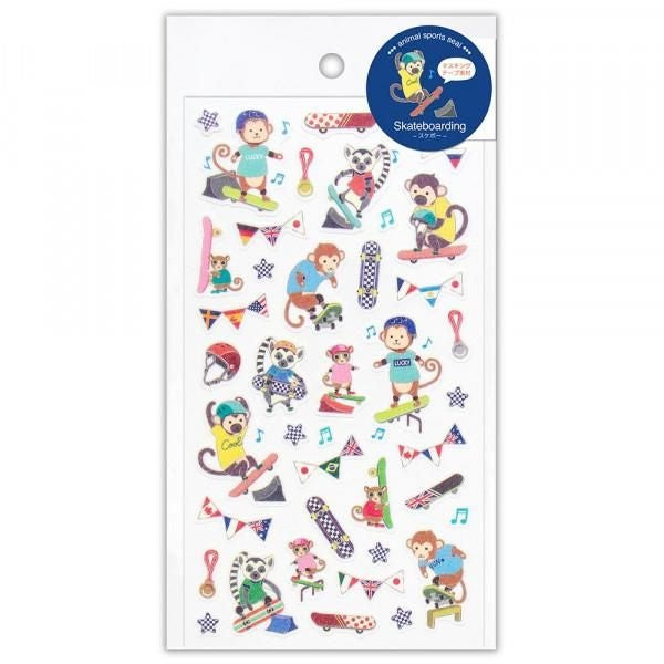 NB Sports Sticker Large Skateboard (2354122) (Pack of 10) | papermindstationery.com