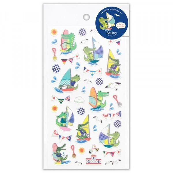 NB Sports Sticker Large Sailing (2354124) (Pack of 10) | papermindstationery.com