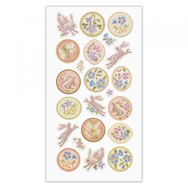 NB Sticker Large Fleur et Chance - Fete (2464101) (Pack of 10) | papermindstationery.com