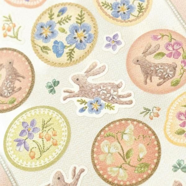 NB Sticker Large Fleur et Chance - Fete (2464101) (Pack of 10) | papermindstationery.com