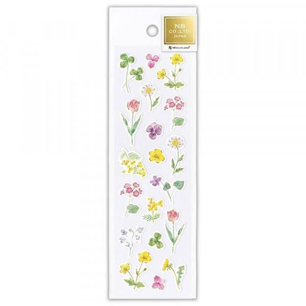 NB Japanese-style Sticker Spring Garden (2494145) (Pack of 5) | papermindstationery.com