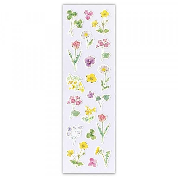 NB Japanese-style Sticker Spring Garden (2494145) (Pack of 5) | papermindstationery.com