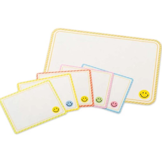 NB Colored Paper Flake Sticker Smile (2564105) (Pack of 5) | papermindstationery.com