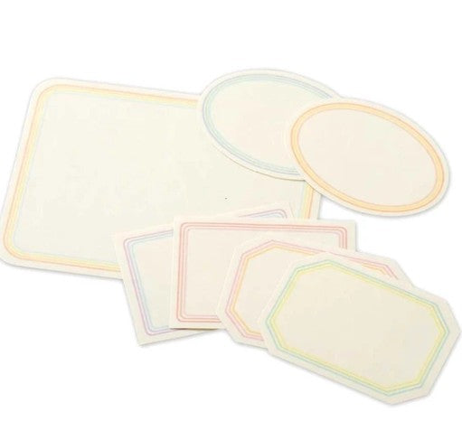NB Colored Paper Flake Sticker Rainbow (2564107) (Pack of 5) | papermindstationery.com