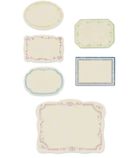 NB Colored Paper Flake Sticker Retro (2564108) (Pack of 5) | papermindstationery.com
