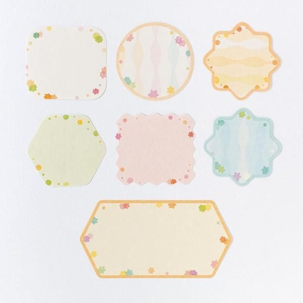 NB Colored Paper Flake Sticker Konpeito (2564117) (Pack of 5) | papermindstationery.com