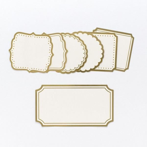NB Colored Paper Flake Sticker Frame (2564118) (Pack of 5) | papermindstationery.com