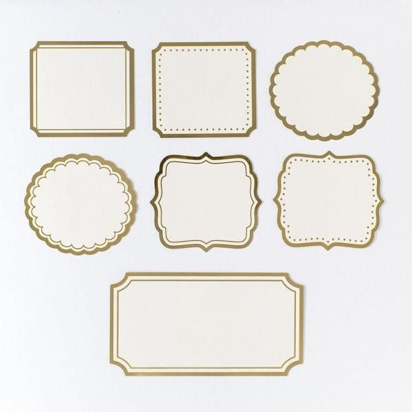 NB Colored Paper Flake Sticker Frame (2564118) (Pack of 5) | papermindstationery.com