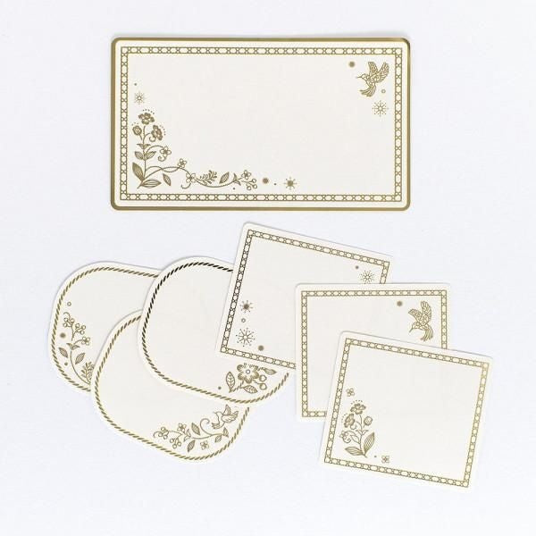 NB Colored Paper Flake Sticker Etincelle (2564119) (Pack of 5) | papermindstationery.com