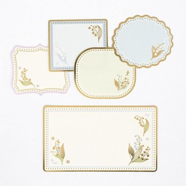 NB Colored Paper Flake Sticker Muguet (2564121) (Pack of 5) | papermindstationery.com