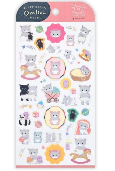 NB Sticker Large Omlien - Yonna (2814102) (Pack of 10) | papermindstationery.com