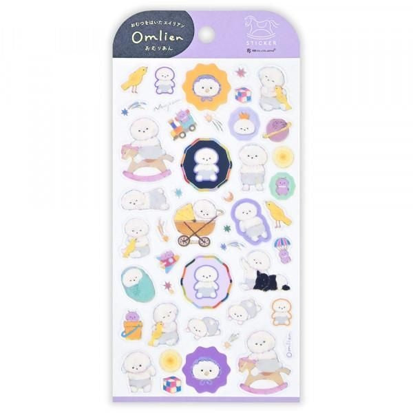 NB Sticker Large Omlien - Napa (2814103) (Pack of 10) | papermindstationery.com