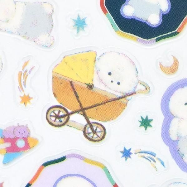 NB Sticker Large Omlien - Napa (2814103) (Pack of 10) | papermindstationery.com